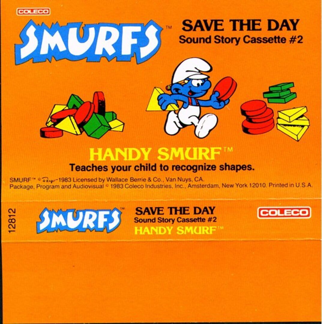 Couverture de Smurfs Save the Day: Handy Smurf