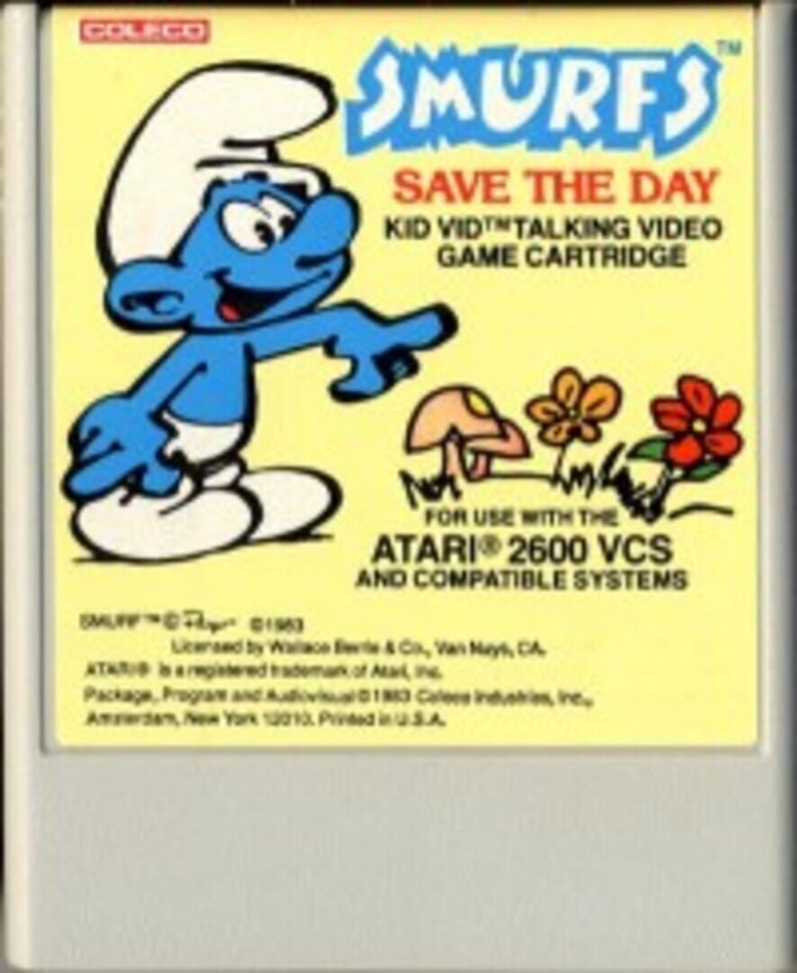Capa de Smurfs Save the Day