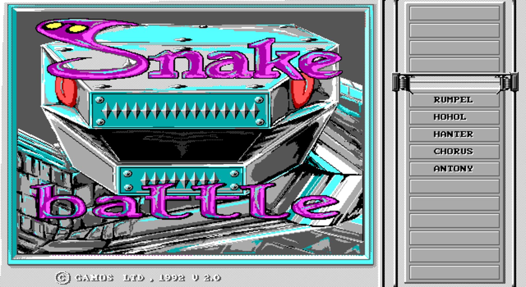 Couverture de Snake Battle