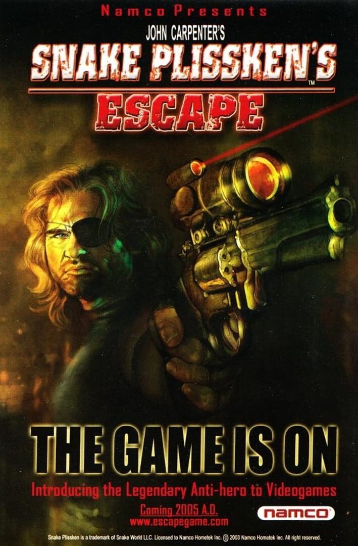 Snake Plissken's Escape Kapağı