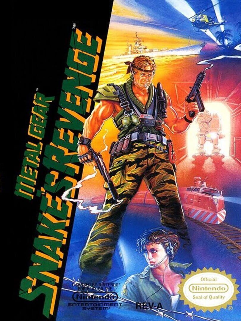 Snake's Revenge 커버