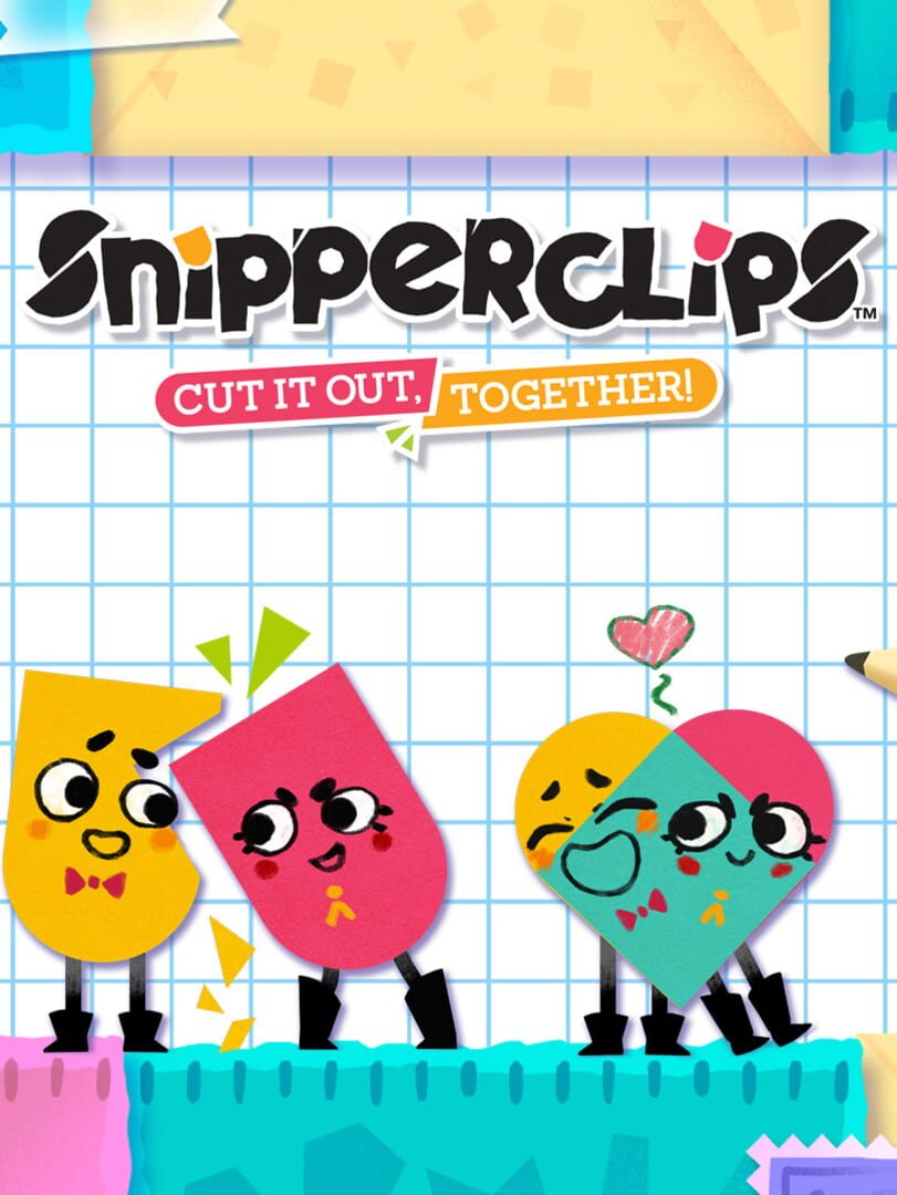 Copertina di Snipperclips Plus: Cut it out, together!
