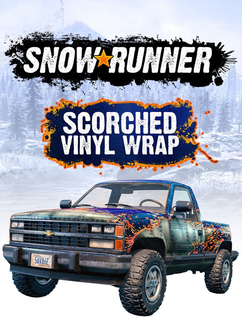 Copertina di SnowRunner: Scorched Vinyl Wrap