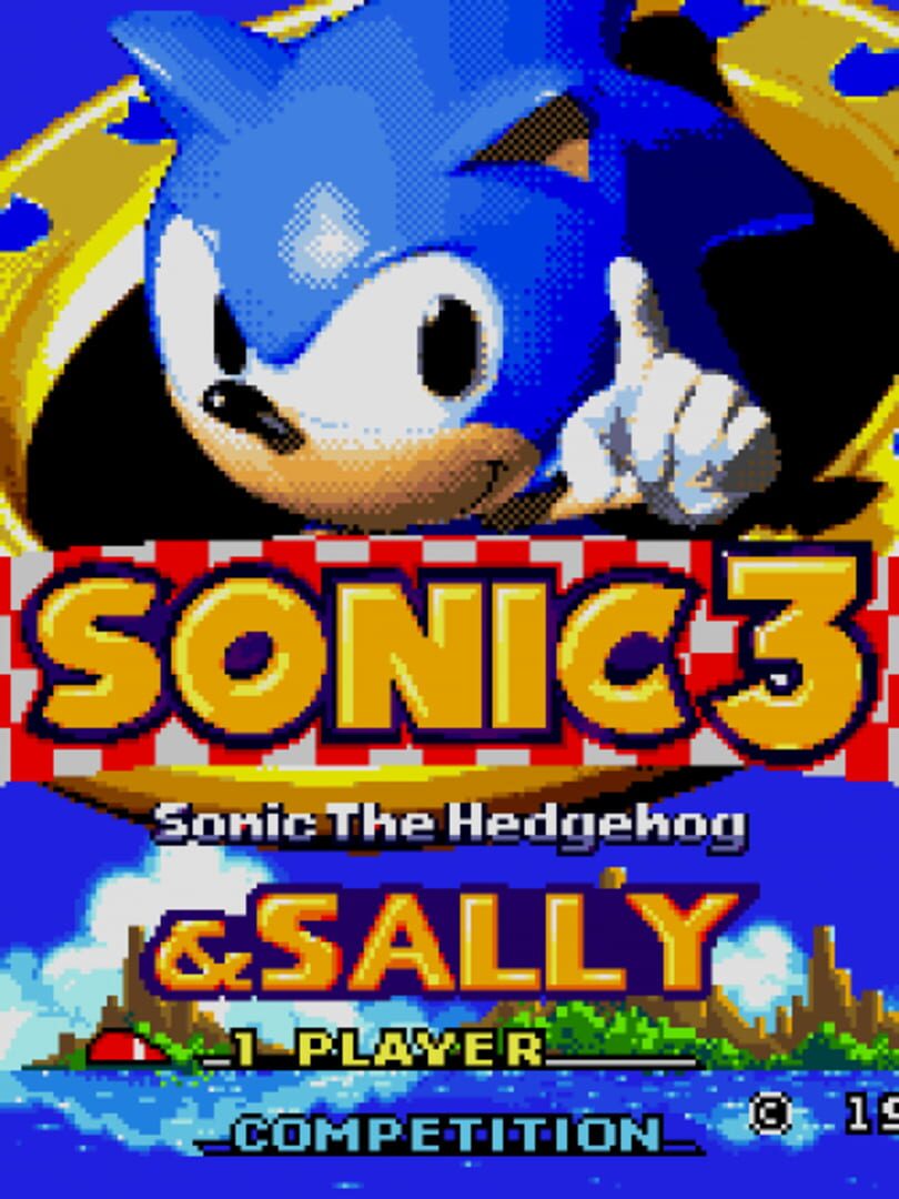 Portada de Sonic 3 & Sally Acorn