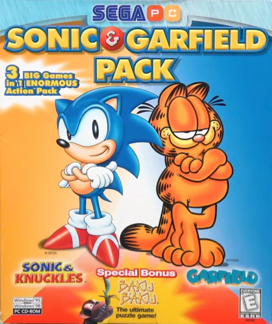 Sonic & Garfield Pack Cover