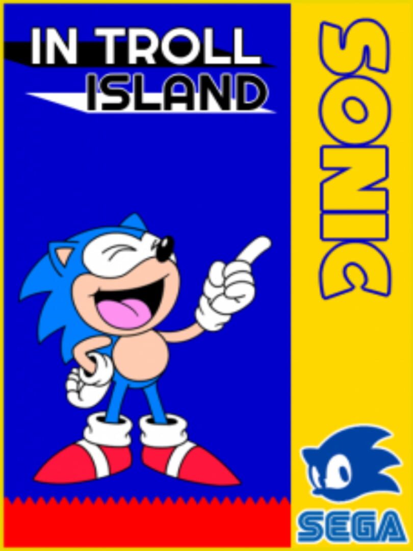 Sonic in Troll Island Cover