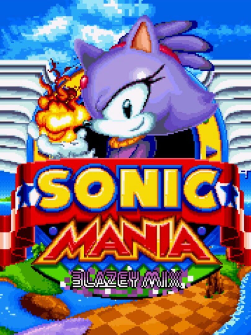Portada de Sonic Mania: Blazey Mix Plus Moveset!