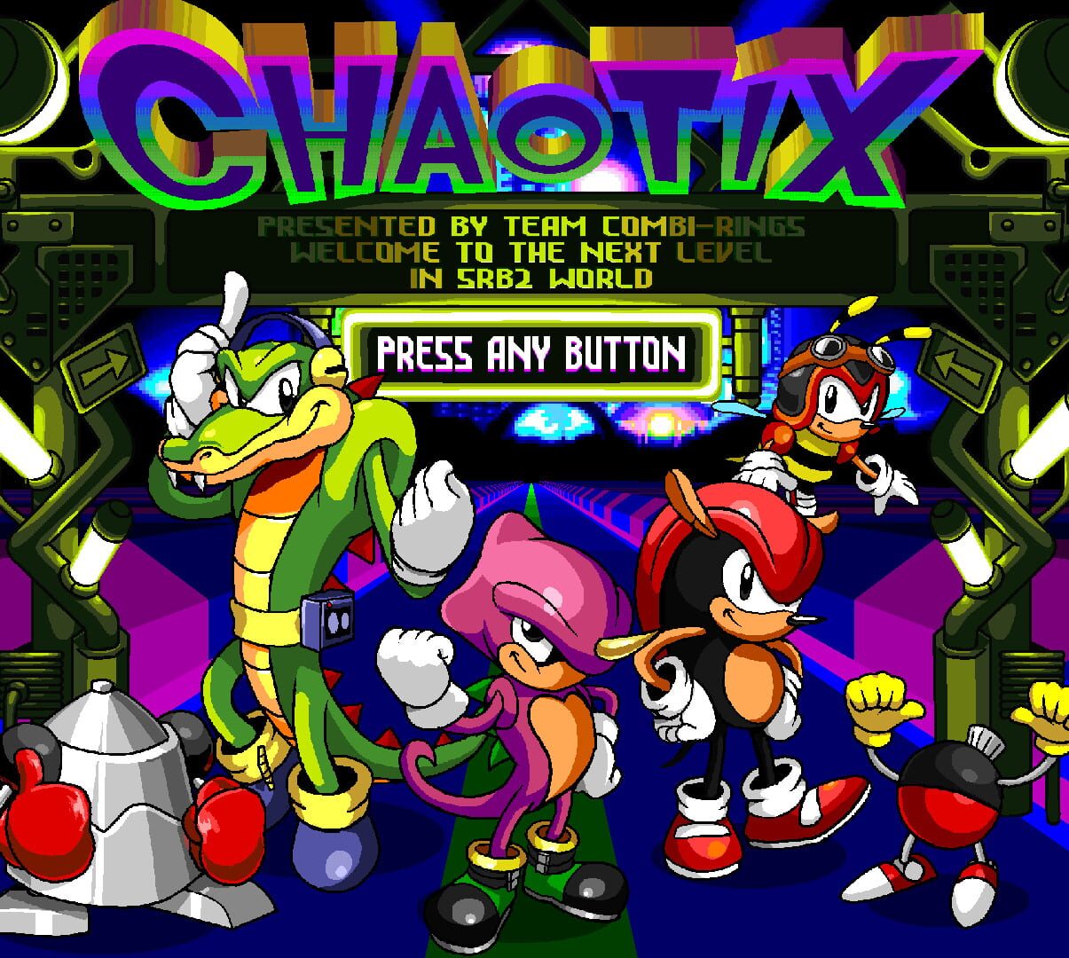 Sonic Robo Blast 2: The Chaotix Cover