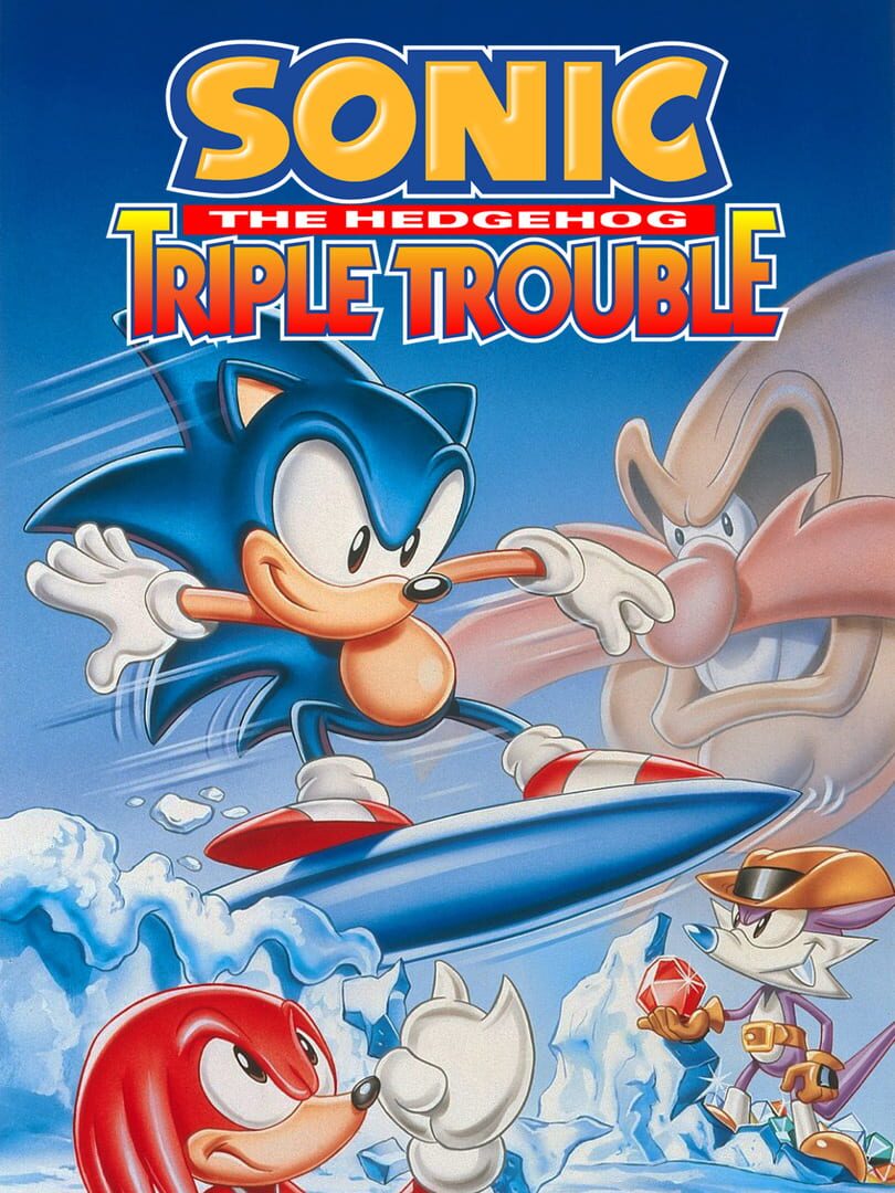 Portada de Sonic the Hedgehog: Triple Trouble