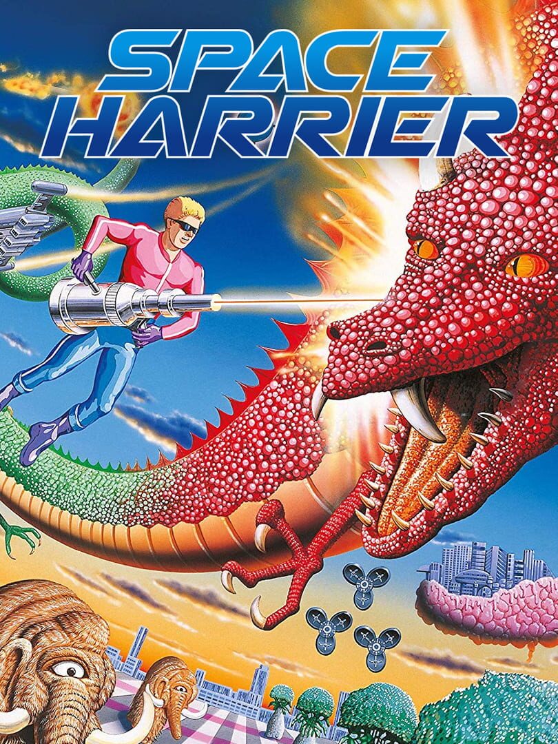 Copertina di Space Harrier