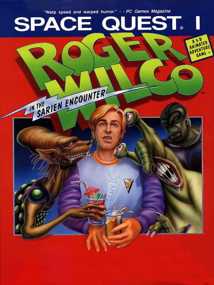 Space Quest I: Roger Wilco in the Sarien Encounter 커버