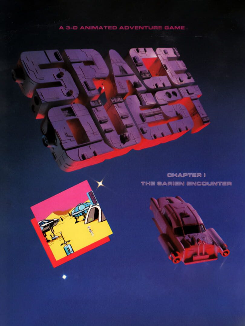 Copertina di Space Quest: The Sarien Encounter