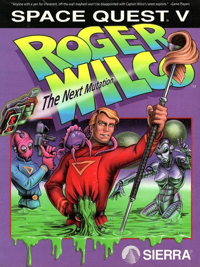 Capa de Space Quest V: The Next Mutation