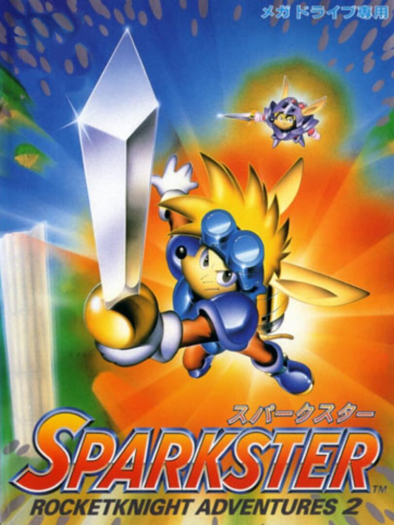 Sparkster: Rocket Knight Adventures 2 커버