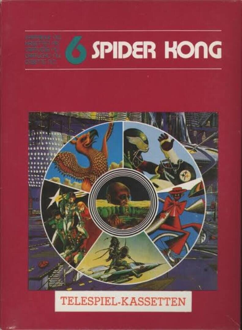 Capa de Spider Kong