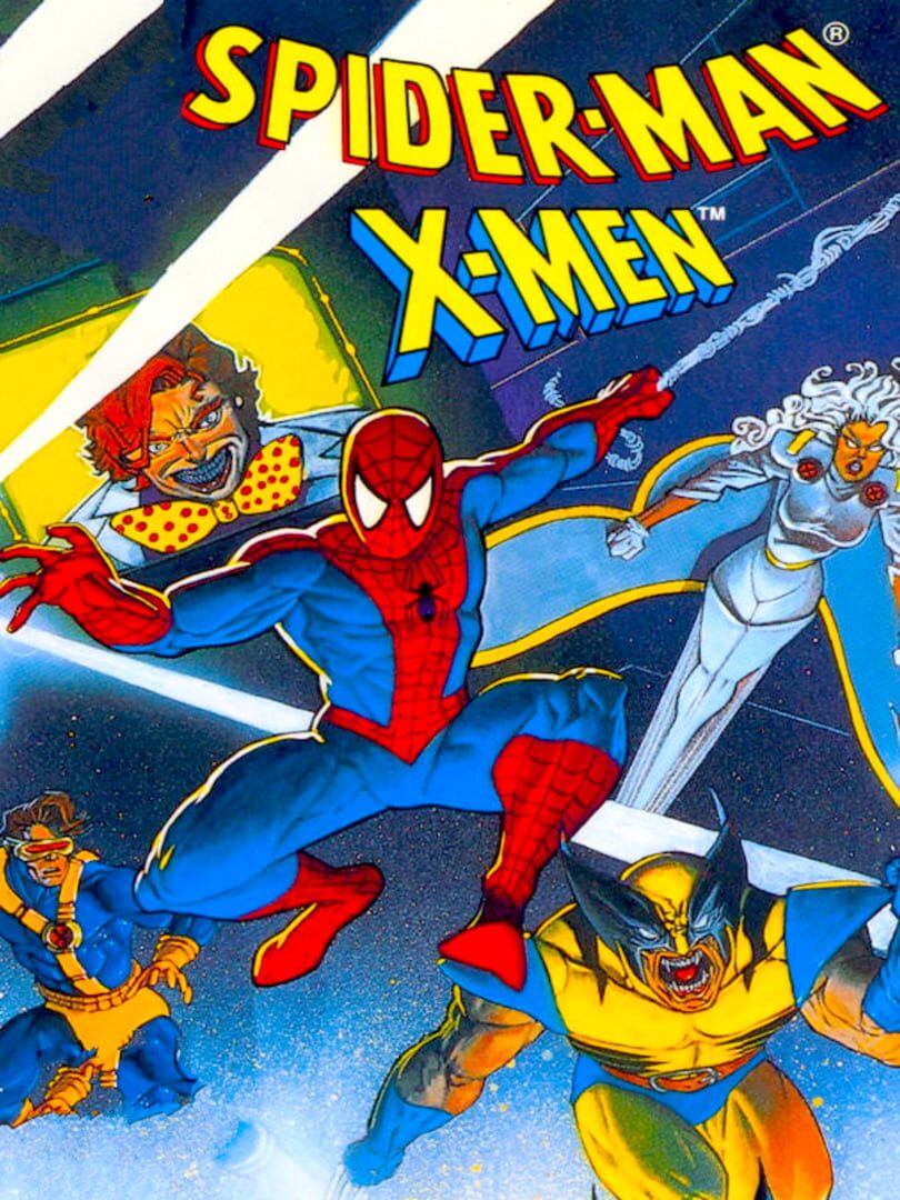 Spider-Man and the X-Men in Arcade's Revenge 커버