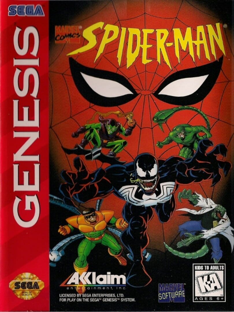 Spider-Man: The Animated Series Kapağı