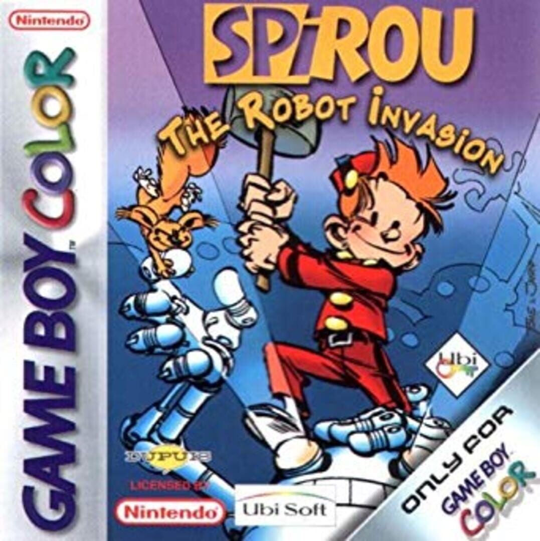 Capa de Spirou: The Robot Invasion