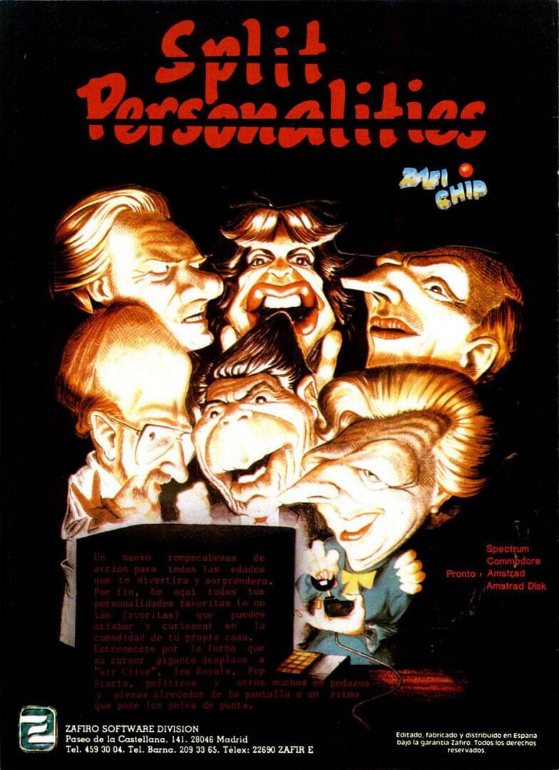 Split Personalities Cover