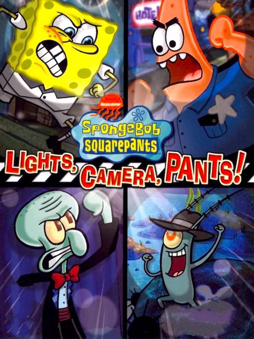 Couverture de SpongeBob SquarePants: Lights, Camera, Pants!