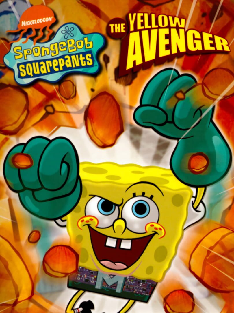 Capa de SpongeBob SquarePants: The Yellow Avenger