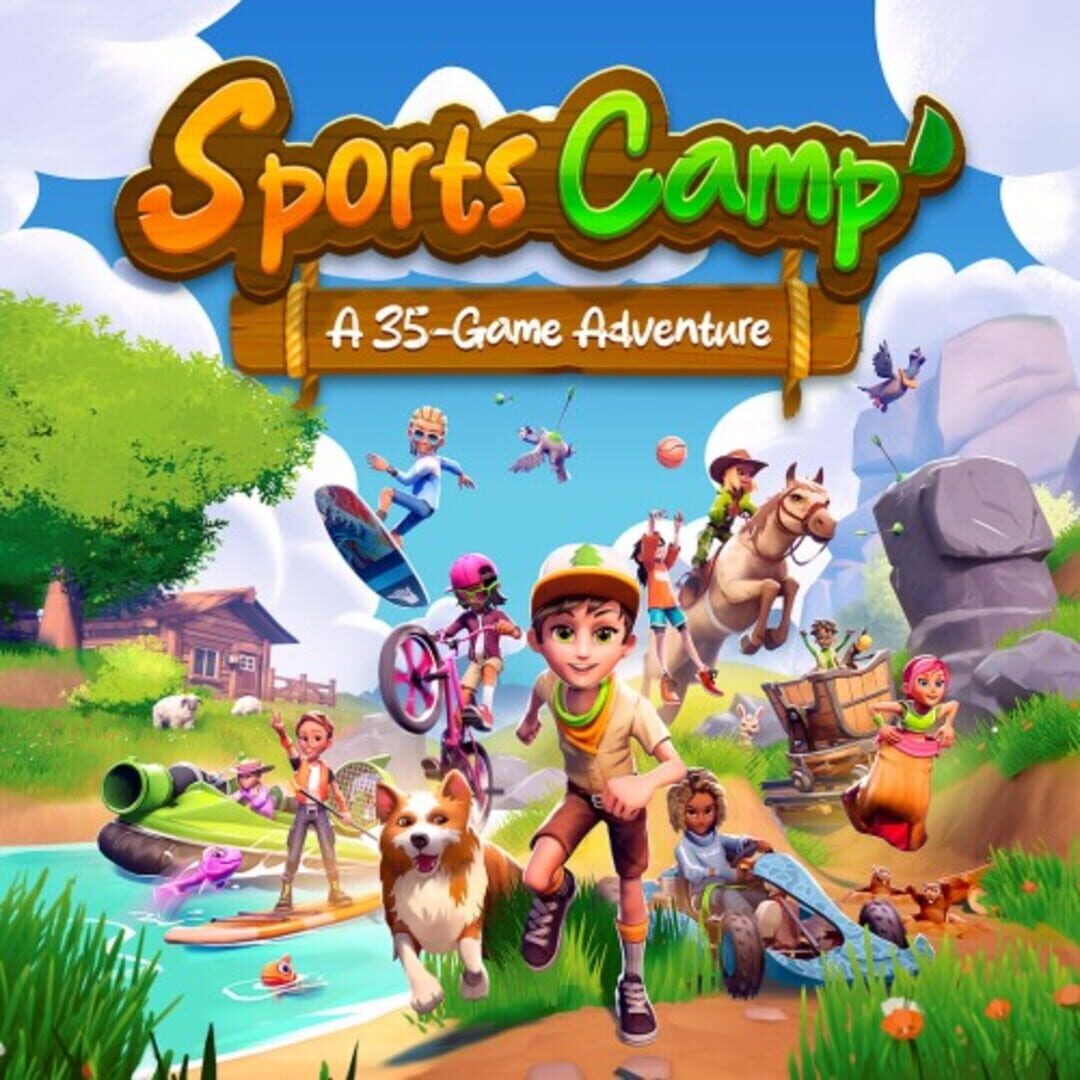 Sports Camp: A 35-Game Adventure Cover
