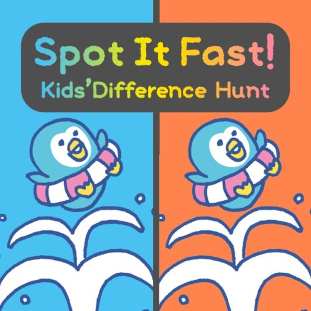 Spot It Fast! Kids' Difference Hunt 커버