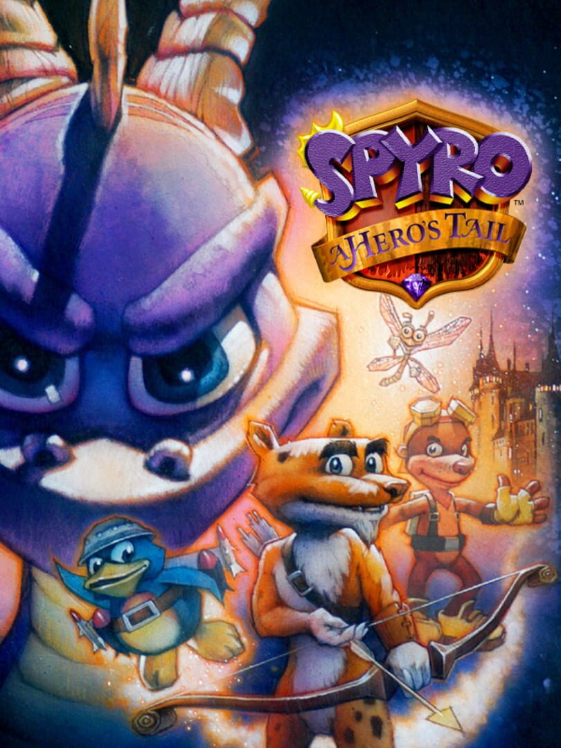 Capa de Spyro: A Hero's Tail