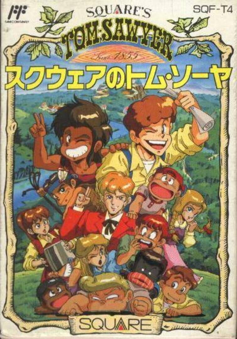 Capa de Square's Tom Sawyer