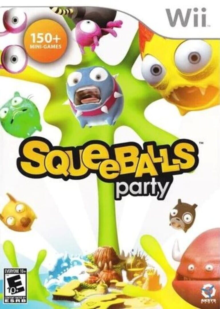 Capa de Squeeballs Party