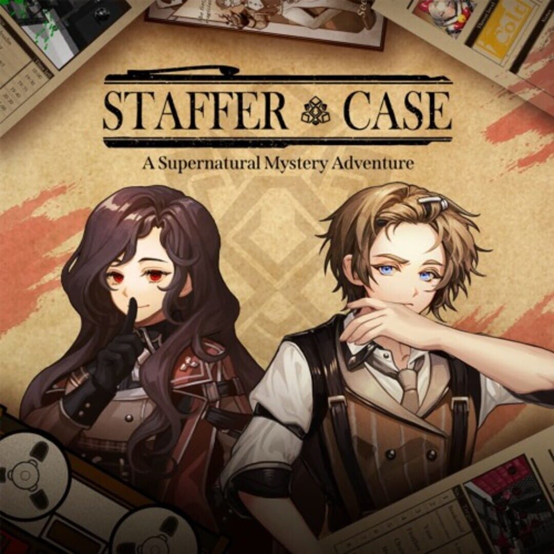 Capa de Staffer Case: A Supernatural Mystery Adventure