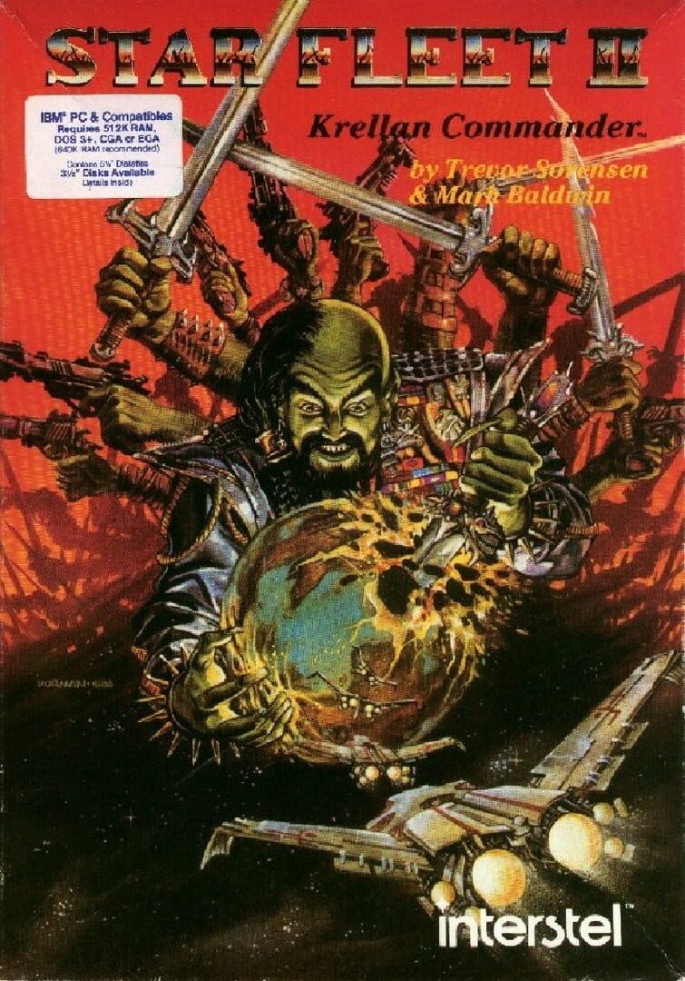 Capa de Star Fleet II: Krellan Commander