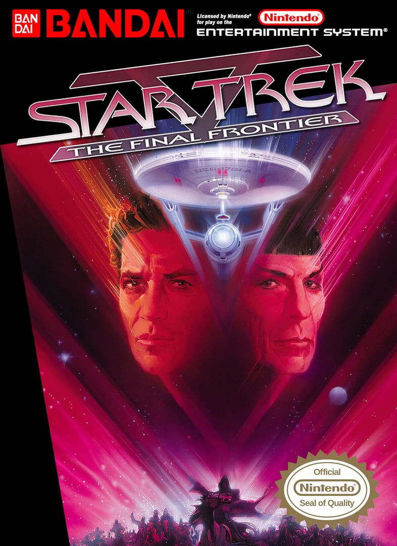 Portada de Star Trek V: The Final Frontier