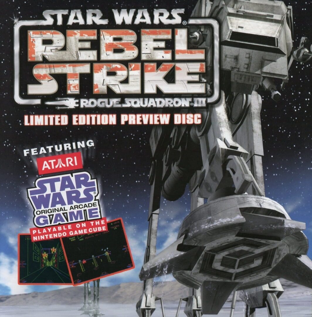 Copertina di Star Wars: Rogue Squadron III - Rebel Strike Preview Disc