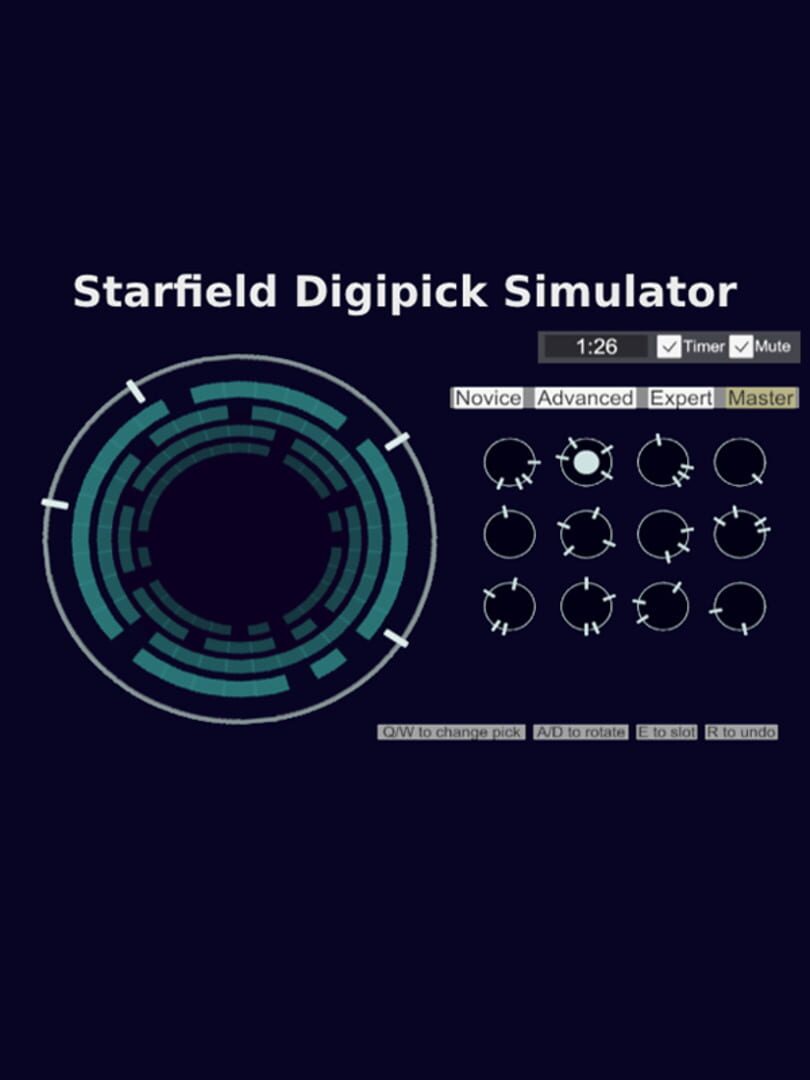 Capa de Starfield Digipick-Locking Minigame Simulator
