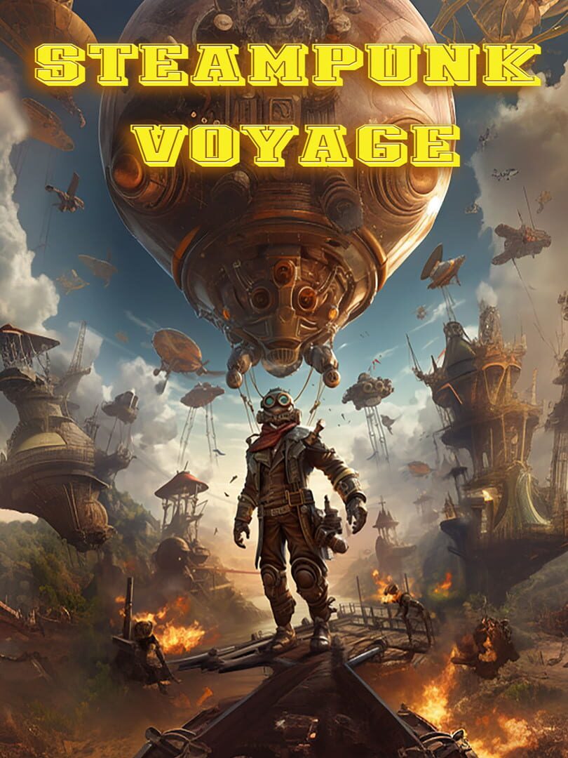 Capa de Steampunk Voyage