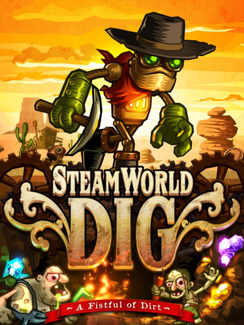 Copertina di SteamWorld Dig