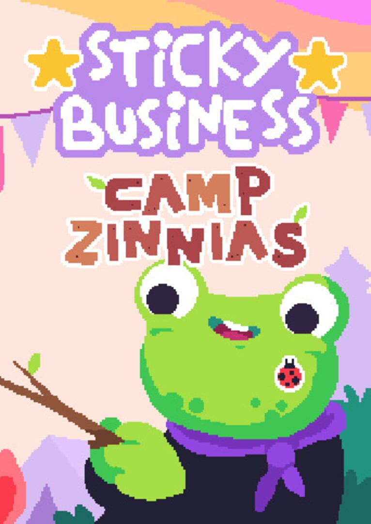 Portada de Sticky Business: Camp Zinnias