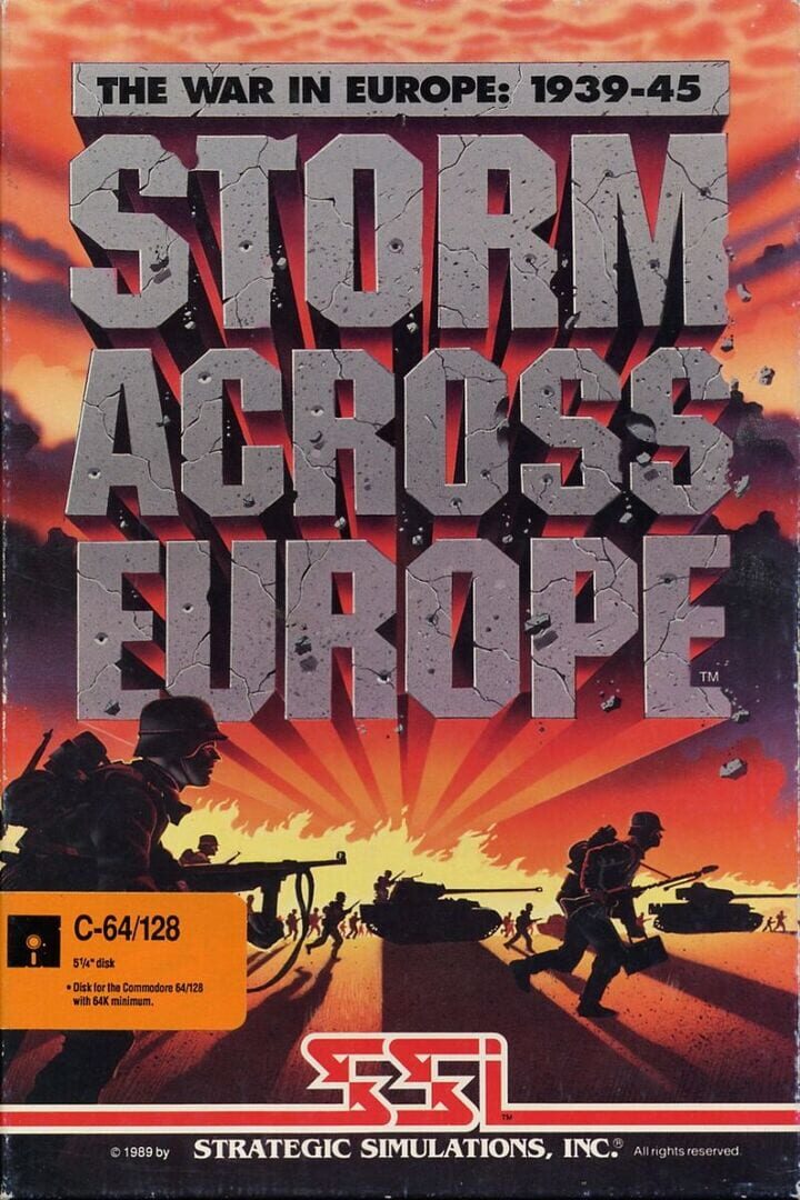 Storm Across Europe カバー