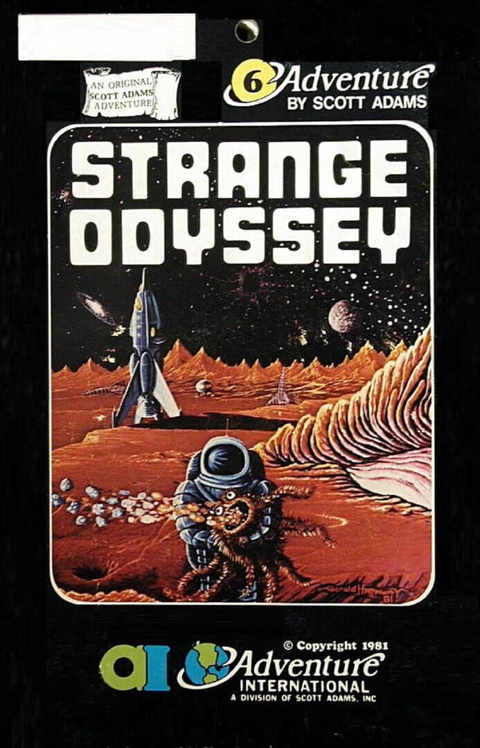 Copertina di Strange Odyssey