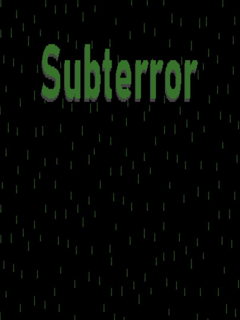 Couverture de Subterror