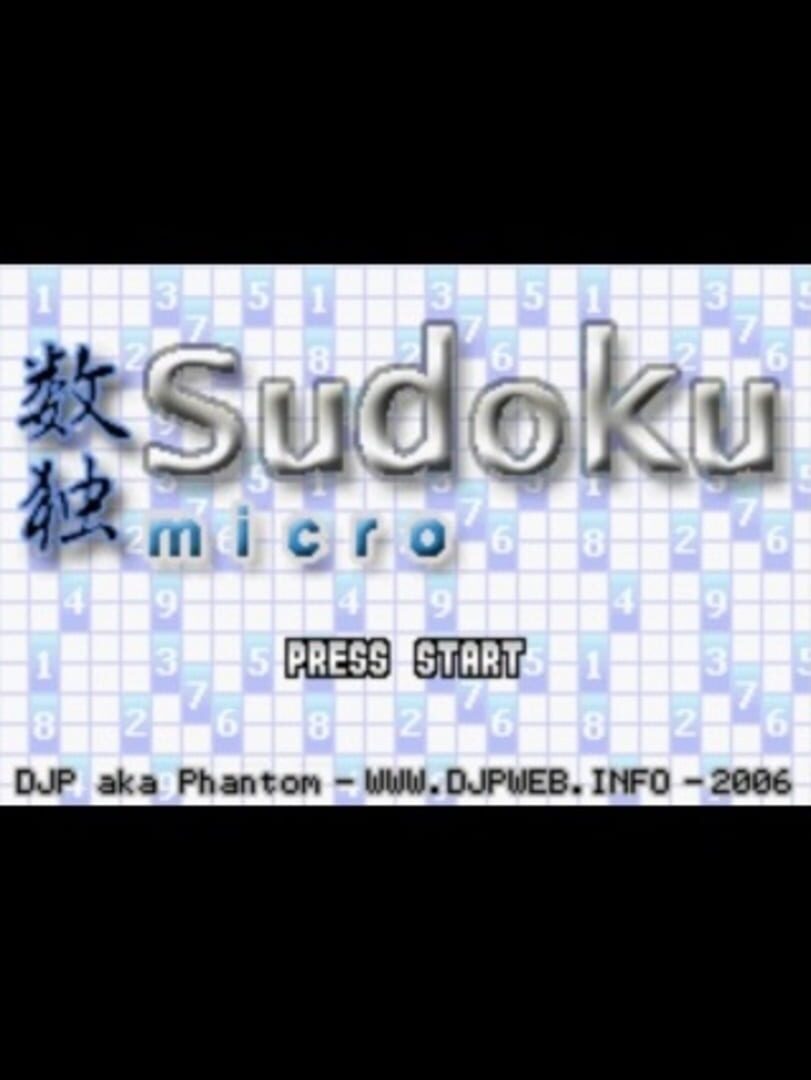 Sudoku Micro 커버