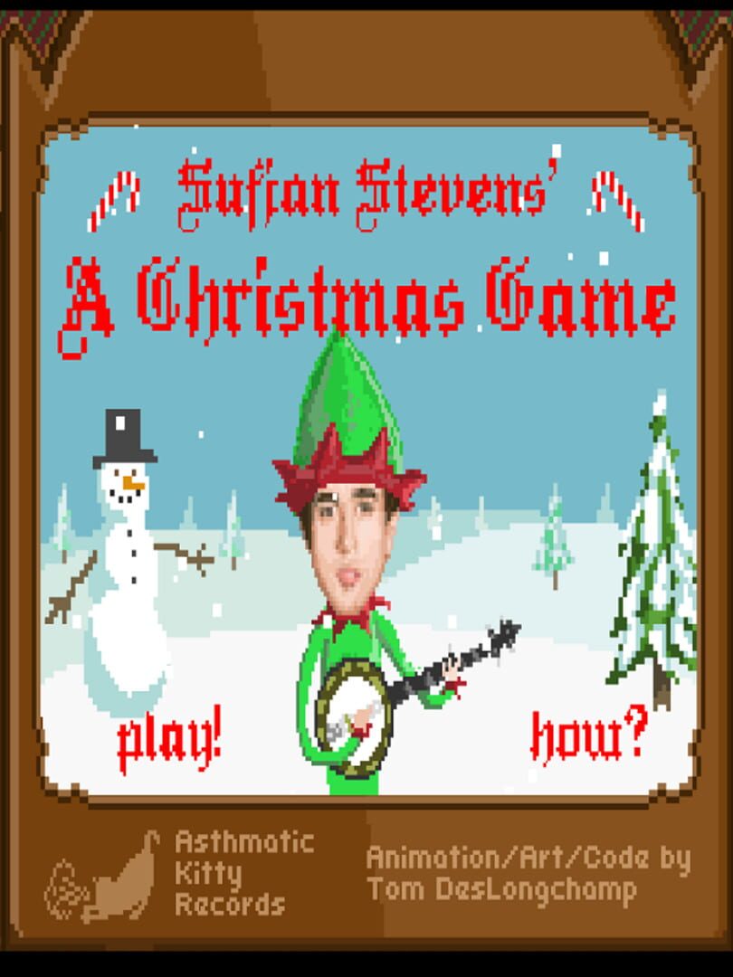 Copertina di Sufjan Stevens' A Christmas Game