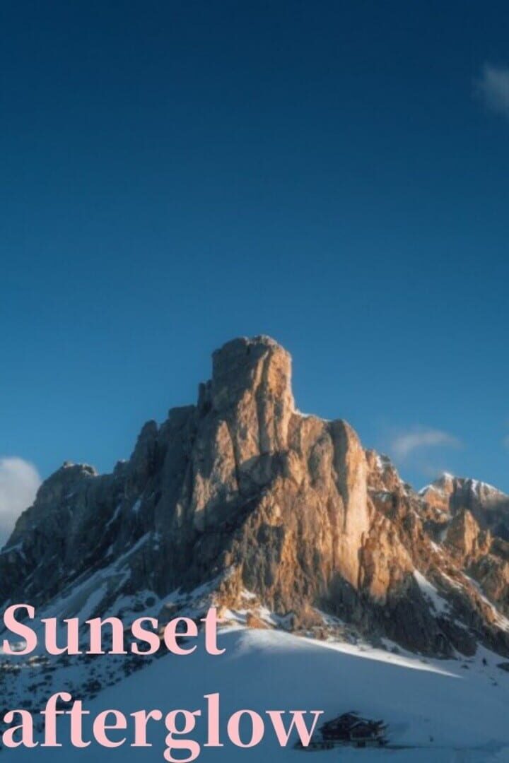 Couverture de Sunset Afterglow