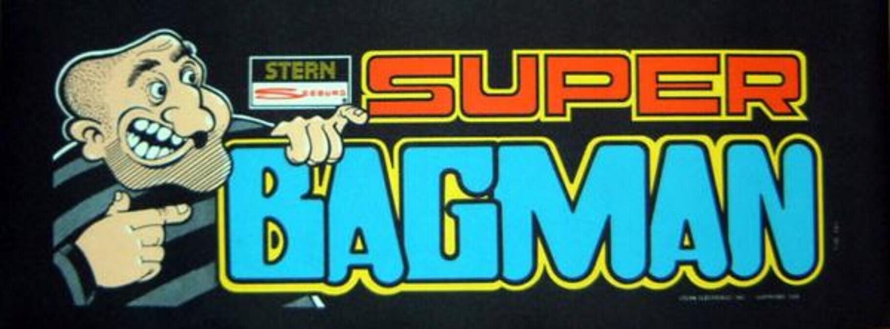 Super Bagman Cover