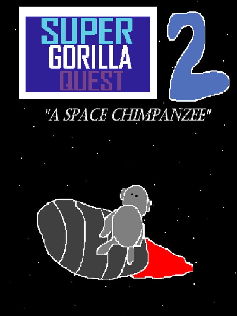 Super Gorilla Quest 2: A Space Chimpanzee Kapağı