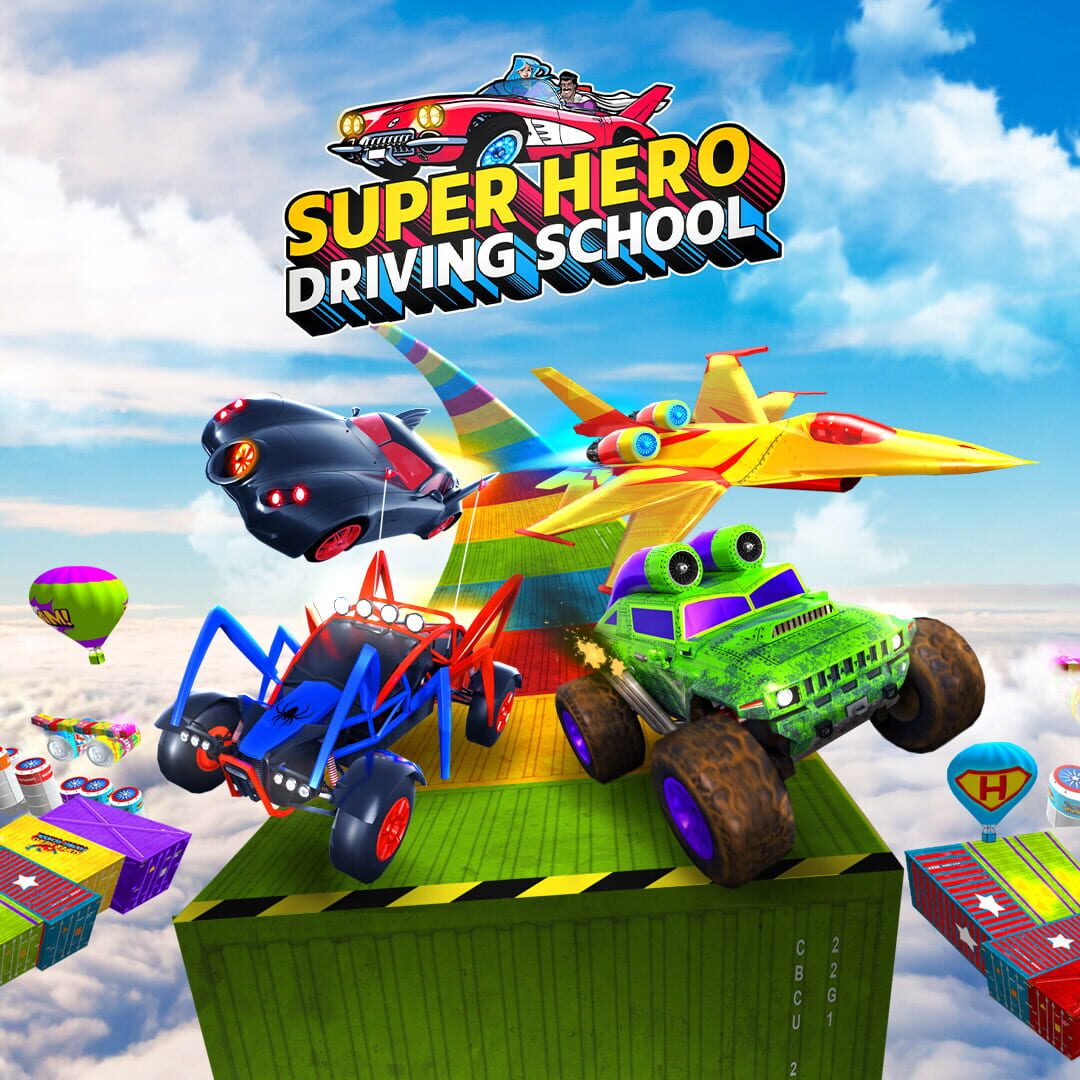 Capa de Super Hero Driving School