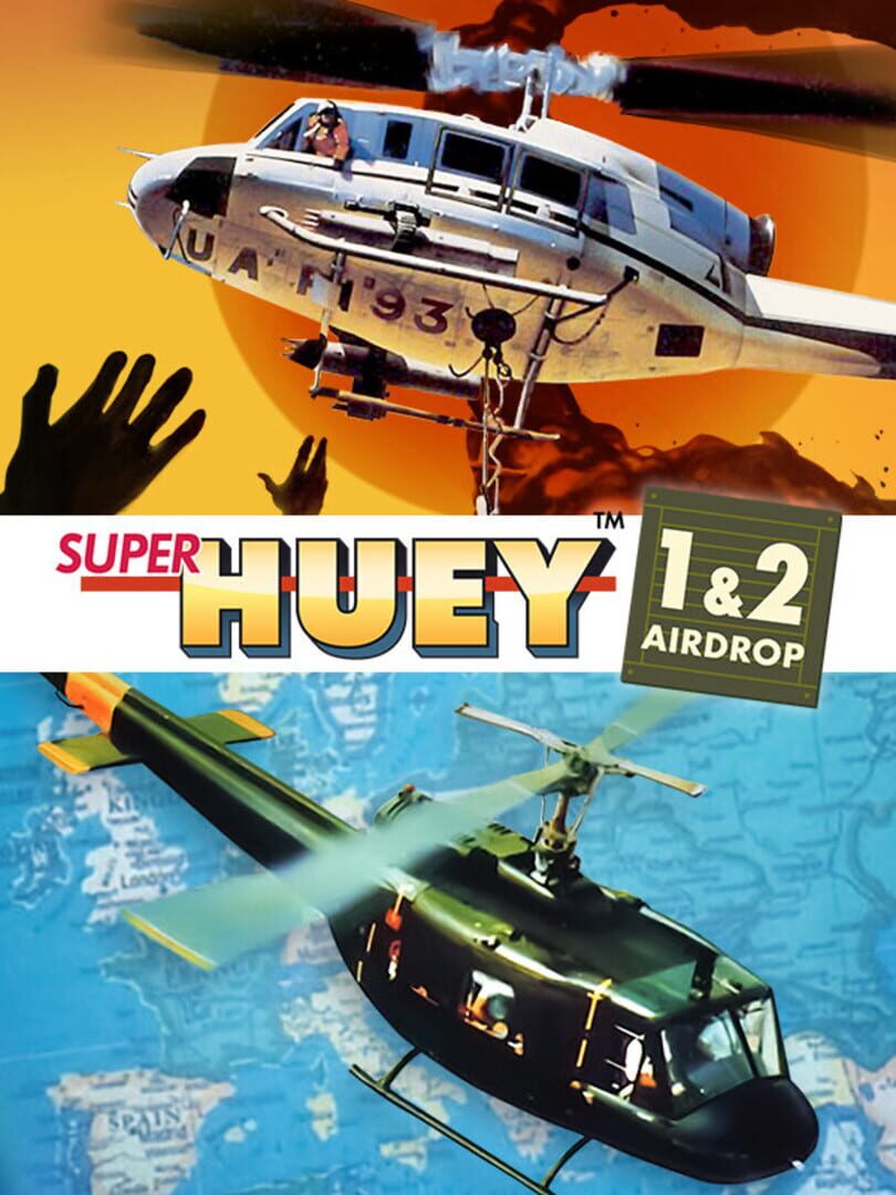 Copertina di Super Huey 1 & 2 Airdrop