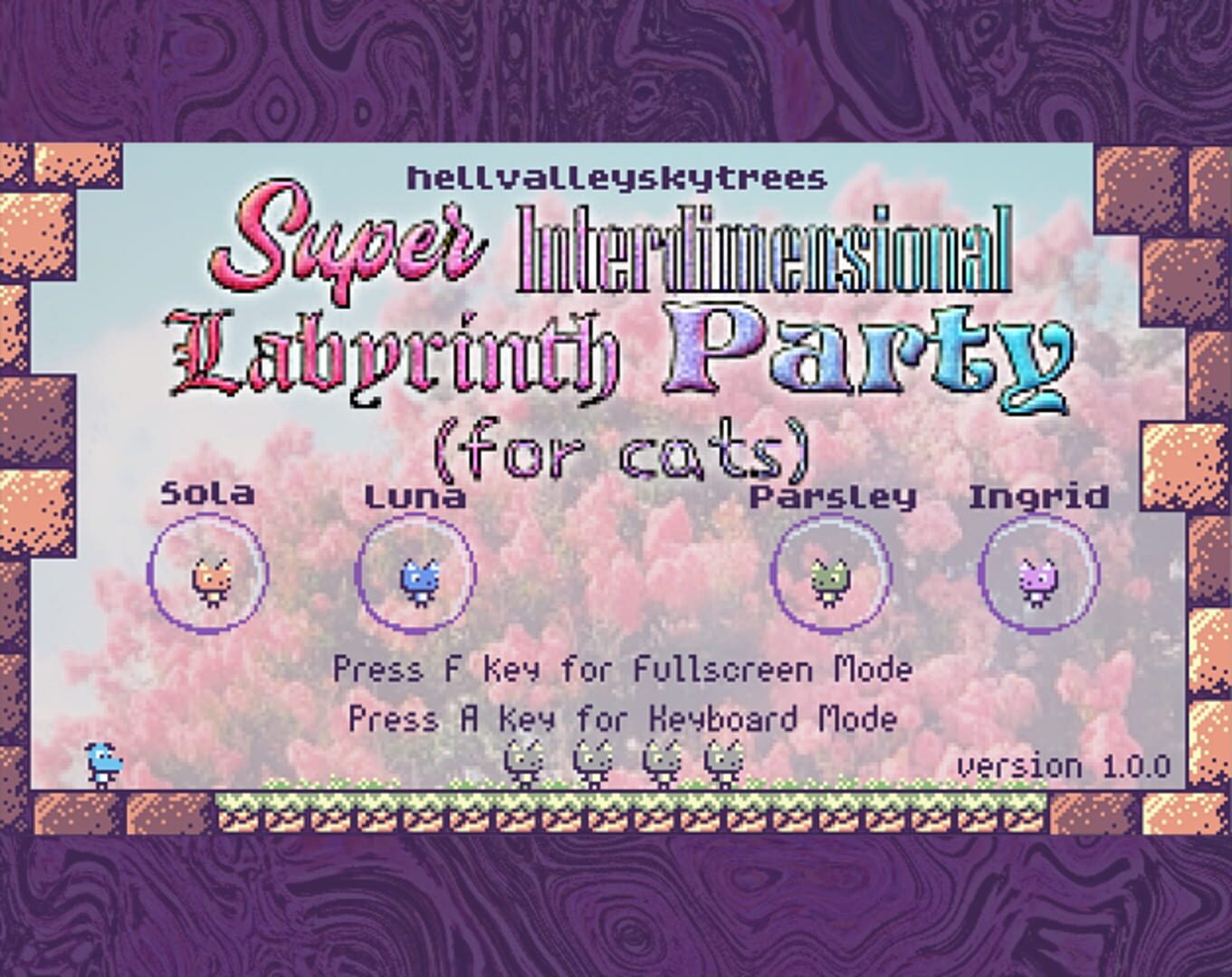Portada de Super Interdimensional Labyrinth Party (For Cats)