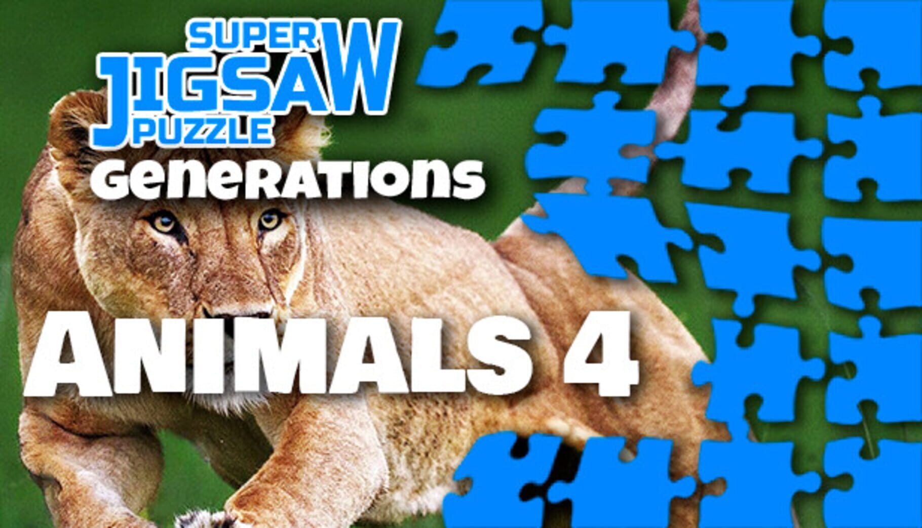 Copertina di Super Jigsaw Puzzle: Generations - Random Animals 4